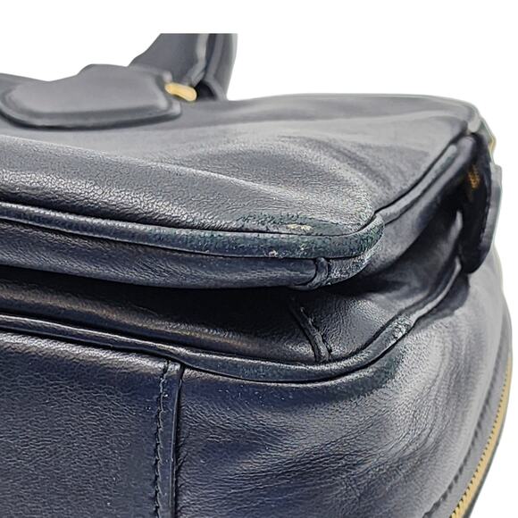 Celine Phoebe Triptyque Leather Shoulder Bag Satchel Black - New $3800 - Picture 5 of 15